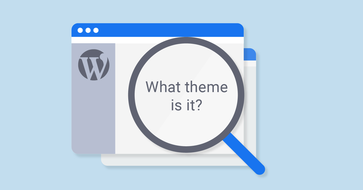 How to find what WorPress theme is this website using